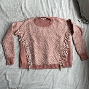 Madewell Fringe Sweater